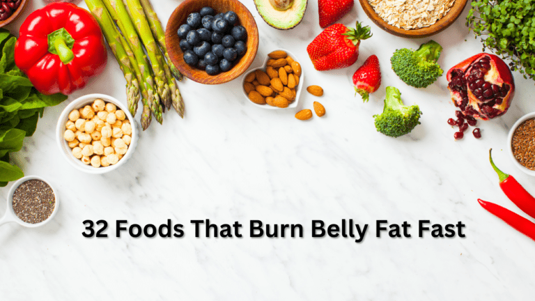 32 Foods That Burn Belly Fat Fast